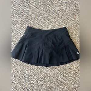 Nike dri-fit mini black tennis skirt/skort